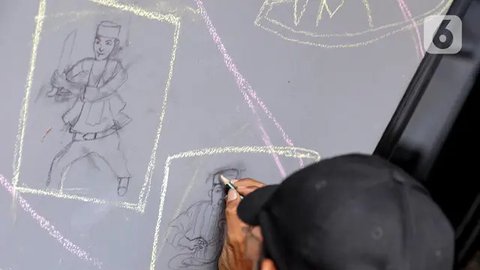 Pelatihan seni mural tersebut dilaksanakan tanpa memungut biaya dari peserta alias gratis. (Liputan6.com/Herman Zakharia)
