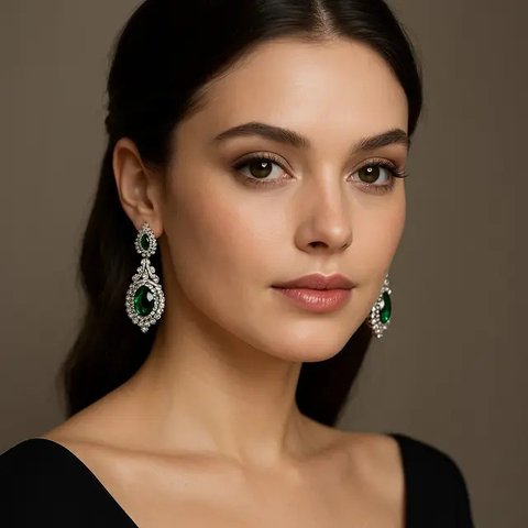 Model Anting Permata Hijau (created by AI)