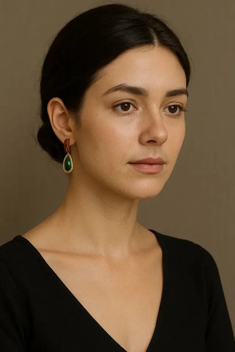 Model Anting Permata Hijau (created by AI)