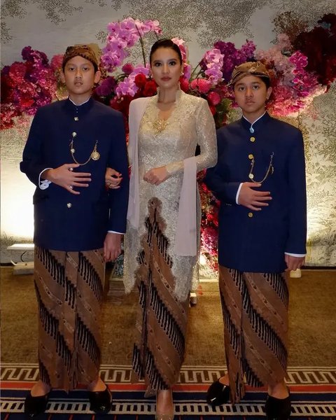 Kebaya Kondangan ala Marcella Zalianty (instagram.com/marcella.zalianty)