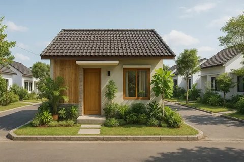Rumah Bagus Sederhana di Perumahan Subsidi(via GPT)