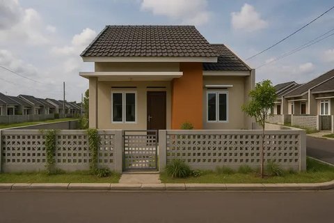 Rumah Bagus Sederhana di Perumahan Subsidi(via GPT)