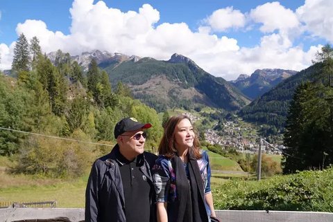 Gaya Maia Estianty dan Irwan Mussry saat Liburan di Luar NegeriInstagram @maiaestiantyreal