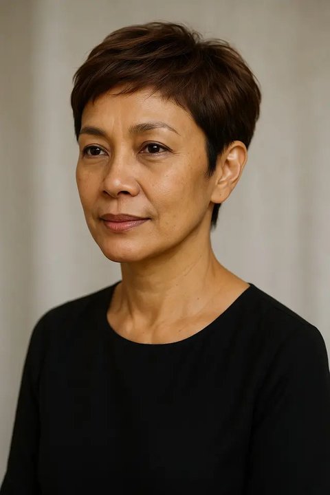 Model Rambut Pixie untuk Ibu-ibu Usia 45an ke Atas (Foto: ChatGPT)