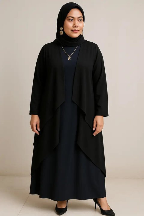 Gamis yang Cocok untuk Acara Resmi (Foto: ChatGPT)
