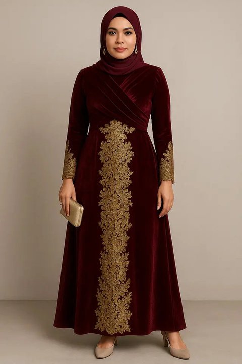 Gamis yang Cocok untuk Acara Resmi (Foto: ChatGPT)