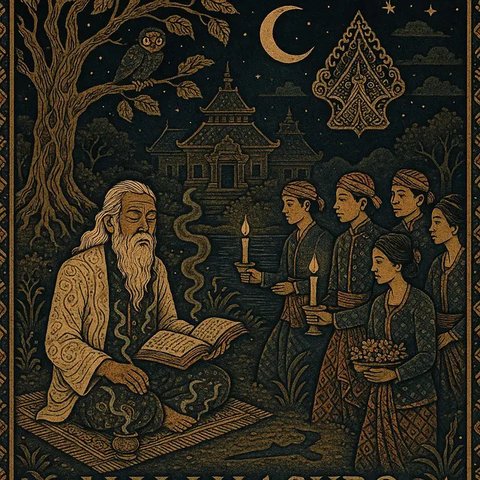 Ilustrasi primbon Jawa (Foto: ChatGPT)