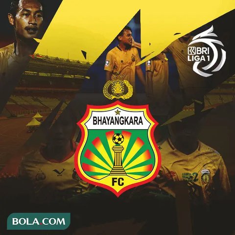 Liga 1 - Ilustrasi Logo Bhayangkara FC BRI Liga 1 (Bola.com/Adreanus Titus)