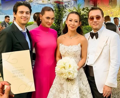 Gaya Kondangan Luna Maya yang Simpel tapi Fashionable (Foto: Instagram @lunamaya)