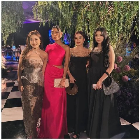 Awdella, Novia Bachmid, Brisia Jodie dan Tiara Andini. (sumber: Instagram/brisiajodie96)