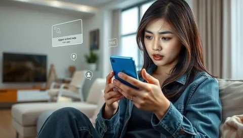 cara mematikan iklan di hp Ilustrasi dibuat AI