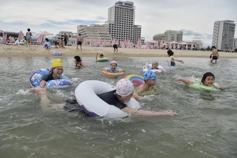 FOTO: Mewah dan Modern, Ini Penampakan Resor Wisata Pantai di Korea Utara yang Jadi Kebanggaan Kim Jong-un