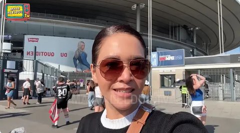 Hadiah manis dari Irwan Mussry, Maia Estianty nonton konser Beyonce di Paris. (YouTube/  MAIA ALELDUL TV)