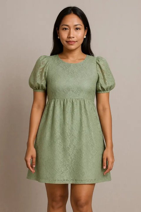 Model Gaun Pesta Cantik dan Pendek untuk Non Hijab (Foto: ChatGPT)