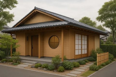Model Rumah Sederhana tapi Indah Impian Keluarga (created by AI)