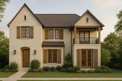 7 Desain Rumah Minimalis 2 Lantai ala Eropa yang Modern, Mewah dan Fungsional (sumber:AI)