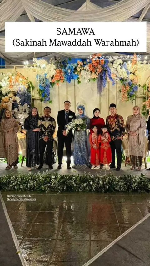 Pernikahan Gunawan Dwi Cahyo dengan Alya Nabila, Intip Potretnya yang Digelar Sederhana