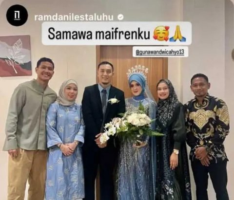 Pernikahan Gunawan Dwi Cahyo dengan Alya Nabila, Intip Potretnya yang Digelar Sederhana