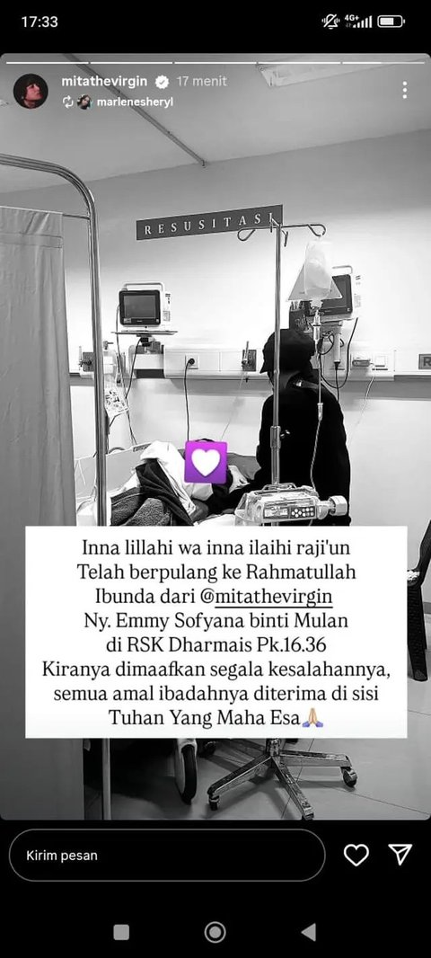 Mitha The Virgin di Kawasan Tendean, Jakarta Selatan, Senin (7/7/2025). (Dok. via M. Altaf Jauhar)