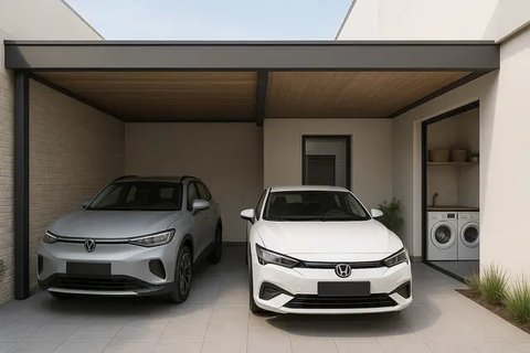 Berapa Meter Garasi untuk 2 Mobil? Ini 7 Rekomendasi Modelnya di 2025 (sumber:AI)