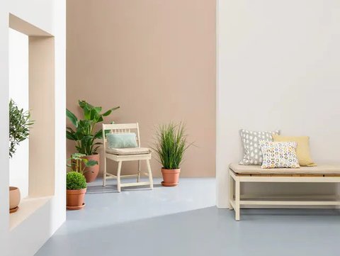 Inspirasi Teras Rumah Kecil agar Tampak Luas (Foto: Reve Art AI)