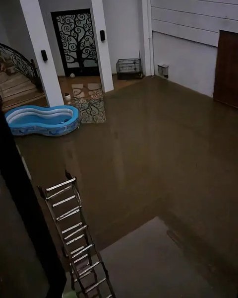 Rumah Mewah Tamara Geraldine Kebanjiran