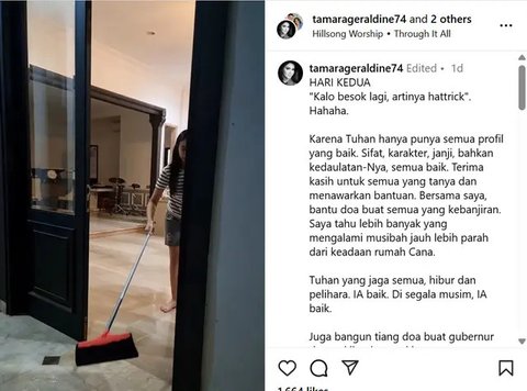 Rumah Mewah Tamara Geraldine Kebanjiran