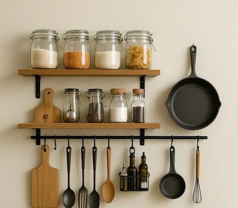 Tips Atur Dapur Kecil Supaya Tetap Nyaman