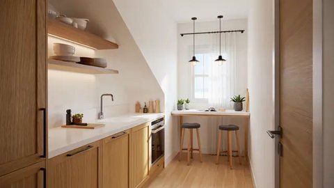 Tips Atur Dapur Kecil Supaya Tetap Nyaman