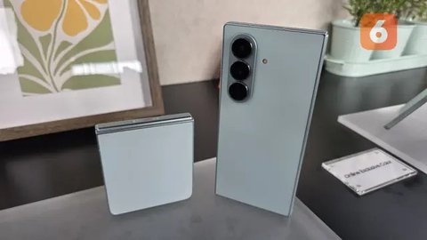 Galaxy Z Fold7 dan Galaxy Z Flip7 Resmi Diumumkan dalam Ajang Unpacked 2025. (Liputan6.com/ Agustinus Mario Damar)
