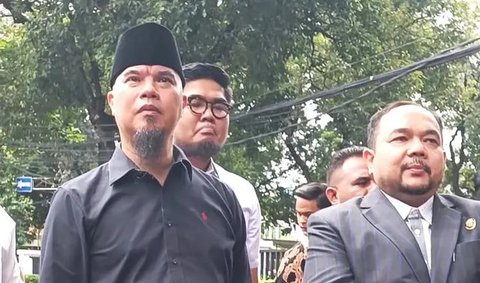Ahmad Dhani di KPAI, Jakarta Pusat, Rabu (9/7/2025). (Dok. via M/ Altaf Jauhar)