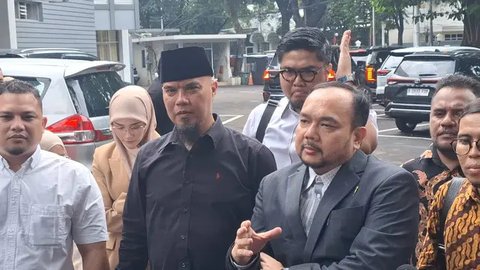 Ahmad Dhani di KPAI, Jakarta Pusat, Rabu (9/7/2025). (Dok. via M/ Altaf Jauhar)