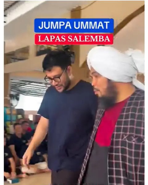 Potret terbaru Ammar Zoni di lapas yang bikin pangling. (sumber: Instagram/derrysulaiman)