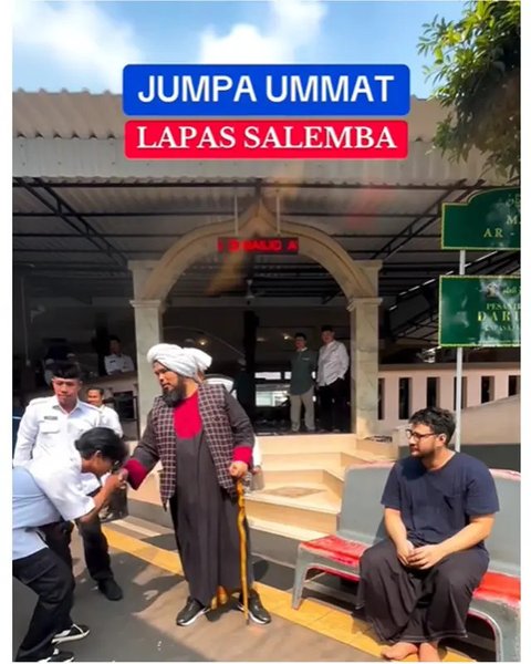 Potret terbaru Ammar Zoni di lapas yang bikin pangling. (sumber: Instagram/derrysulaiman)