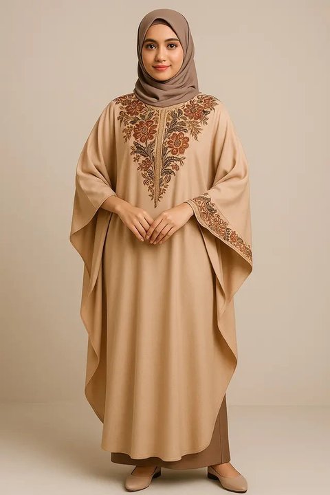 Model Kaftan Muslim Modern Buat Lamaran Biar Tampil Percaya Diri