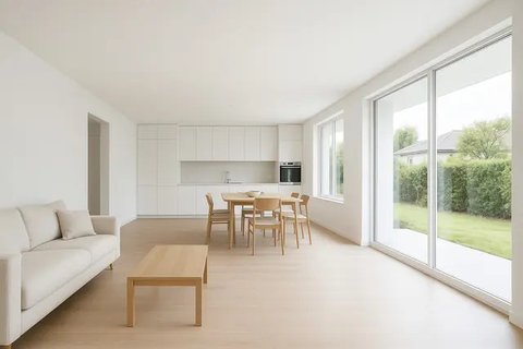 Gambar Rumah Minimalis Putih (created by AI)