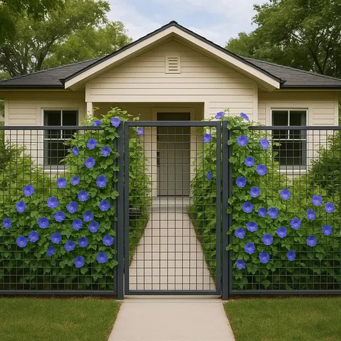 Model Pagar Rumah Anti Ular yang Estetik/AI