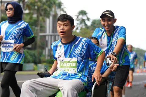 Gelaran Binusian Fun Run 2025. (Istimewa)