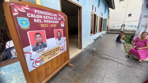Ketua RT 07 RW 08 Rawabadak Selatan, Koja, Jakarta Utara, Sahdan Arya Maulana (20). (Foto: Sahdan Arya).