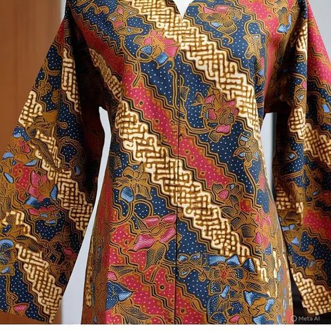 Model Tunik Batik Cantik dan Elegan Terbaru 2025, Cocok untuk Acara Formal dan Kasual (sumber:AI)