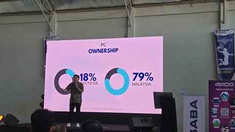PT Tera Data Indonusa, pemilik brand laptop lokal Axioo merilis laptop kelas atas terbaru Axioo Pongo 775 yang diklaim punya performa tinggi bagi pencinta game hingga profesional. (Foto: Axio