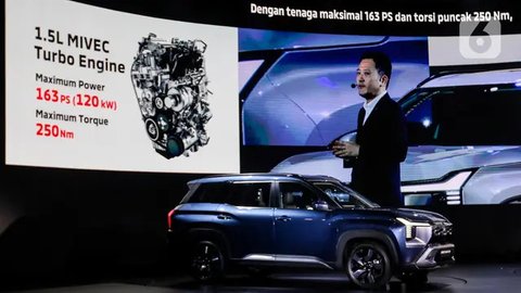 SUV 7-seater terbaru ini langsung mencuri perhatian berkat kombinasi menarik antara performa bertenaga, fitur modern, kenyamanan premium, serta desain tangguh khas kendaraan petualang. (Liputan6.com/Herman Zakharia)