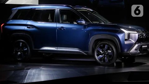 Dirancang sebagai SUV mid-size, All-New Destinator diproduksi langsung di pabrik Mitsubishi Motors Krama Yudha Indonesia di Bekasi, Jawa Barat. (Liputan6.com/Herman Zakharia)