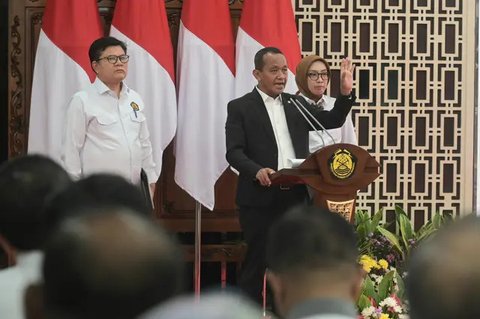Menteri Energi dan Sumber Daya Mineral (ESDM) Bahlil Lahadalia. (Foto: Liputan6.com/Maulandy R)