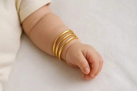 Model Gelang untuk Bayi (created by AI)