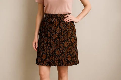Model Rok Span Batik yang Cantik untuk Gaya Kasual (created by AI)