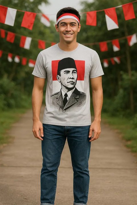 Model Baju yang Cocok untuk Tema Agustusan (created by AI)
