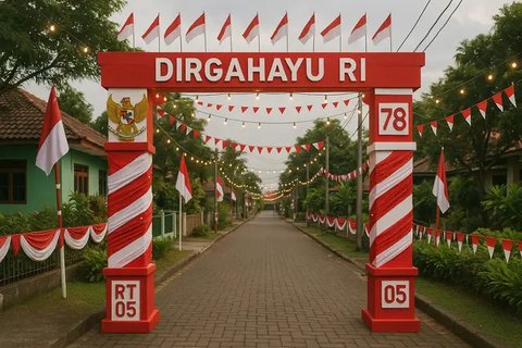 10 Ide Dekorasi 17 Agustus, Meriahkan Hari Kemerdekaan dengan Nuansa Merah Putih (sumber:AI)