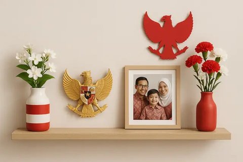 10 Ide Dekorasi 17 Agustus, Meriahkan Hari Kemerdekaan dengan Nuansa Merah Putih (sumber:AI)