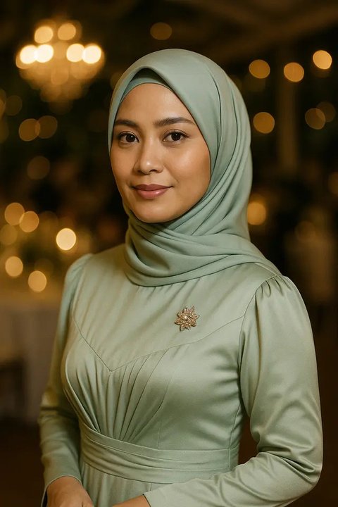 Hijab Style untuk Kondangan dan Party Malam (Foto: ChatGPT)